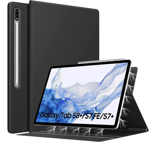 Moko Case Galaxy Tab S7 Fe 12.4 T730 T735 Funda © Pen Holder