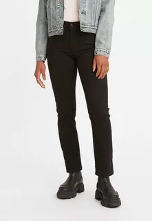 Jeans Mujer 724 High-rise Straight Negro Levis 18883-0006