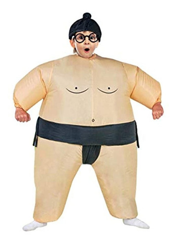 Disfraz Inflable De Sumo Lucha Para Halloween