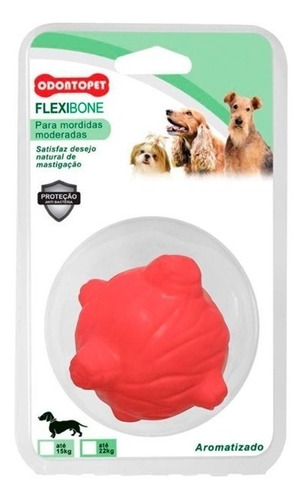 Brinquedo Bola Meteoro Flexibone Mord.moderada Cachorro 15kg