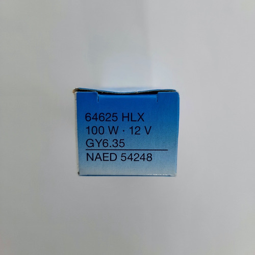 Lámpara Halogena Display Optic 100w 12v 64625 Hlx Osram Germ