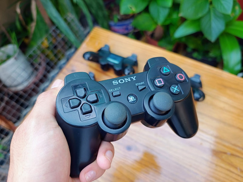 Joystick Ps3 Dualshock 3 Originales Con Sixaxis Como Nuevos Negro (Reacondicionado)