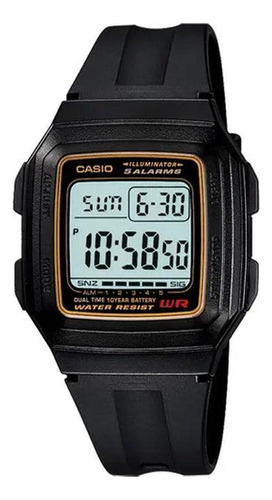 Reloj Casio Digital Unisex F-201wa-9av