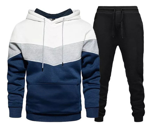 Conjunto De Chándal Deportivo De Dos Piezas Para Hombre