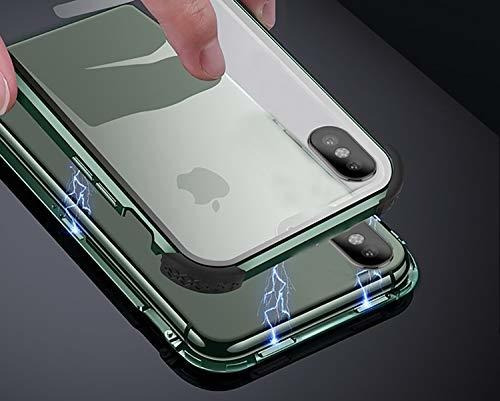Estuche De Absorcion Magnetica Para iPhone X Con Protector D