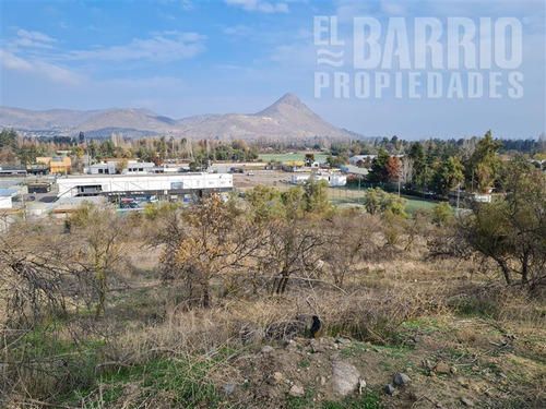 Sitio En Venta, Parcela En Chicureo Centro Con Hermosa Vista