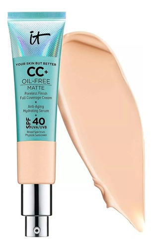 Cc+ Oil-free Matte Fps 40 Uva/uvb It Cosmetics