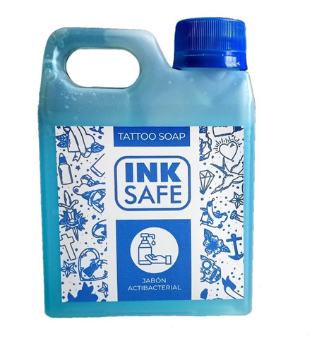 Solución Limpiadora Blue Soap Tattoo