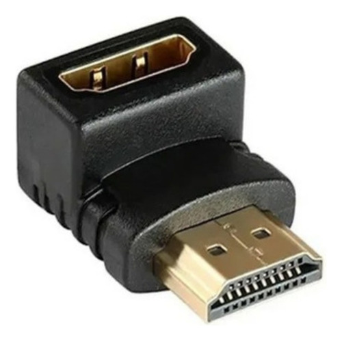 Adaptador Hdmi Macho A Hembra De Angulo Recto De 90 Grados