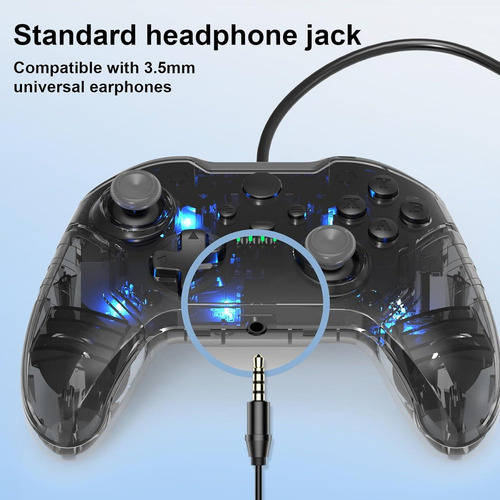 Controlador Por Cable Magic Block Xo300 Para Xbox Y Pc