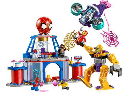 Lego Spider-man Cuartel General Arácnido Del Equipo Spidey