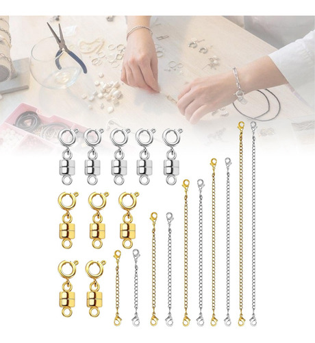 Cierres Y Broches Para Collares Para Mujeres Y Oro Plata