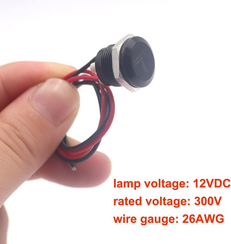 Luz Indicadora Led Para Tablero De Piloto Con Símbolos
