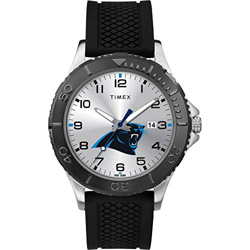 Reloj Timex Twzfpanmd Nfl Gamer Carolina Panthers Para Hombr