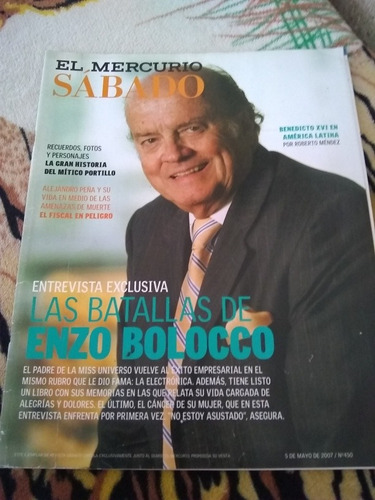 Revista El Mercurio Sábado Enzo Bolocco 5 Mayo 2007