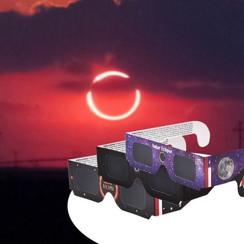 Db 100 Gafas De Papel De Juguete Para Eclipse Solar