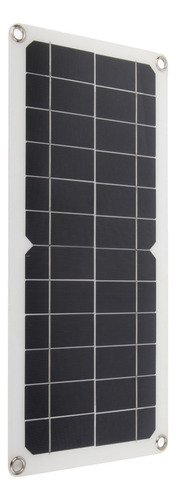 Panel Solar Solar De 10 W Con Salida Usb A Prueba De Agua