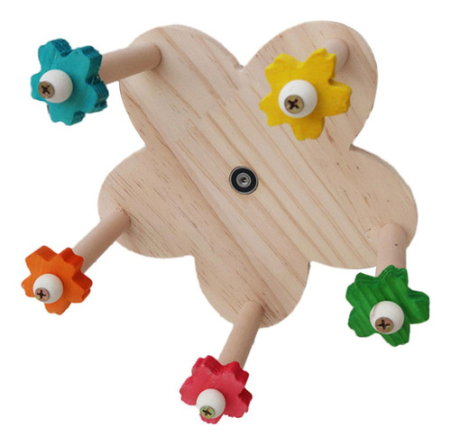 Ax Papagaio Poleiro Roda Brinquedo Papagaio Girando Pássaro