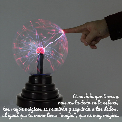 Wuchuang Lâmpada Elétrica Mágica De Bola De Plasma