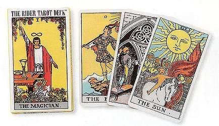 Imagen 8 de 8 de Rider Waite Tarot Miniatura En Ingles