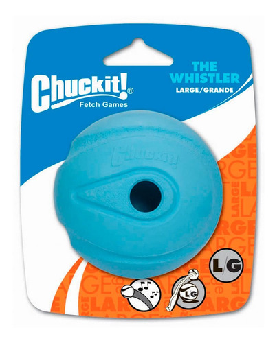 Juguete Pack De 1 Pelota Chuckit Con Silbido Tamaño Grande