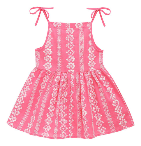 Vestido Cómodo De Verano Para Niñas, Playa, Playa, Falda Hol