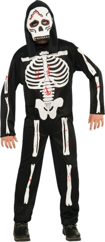 Disfraz Esqueleto Halloween Deluxe Niño