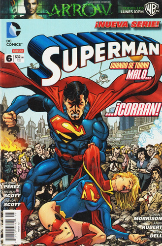 Comic Dc New 52 Superman # 6 La Medida De Un Superman (Usado)