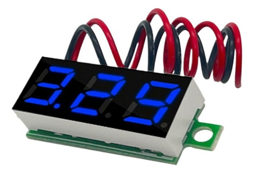 0.28'' Mini Dc Voltímetro Digital Ajustable 0-100v
