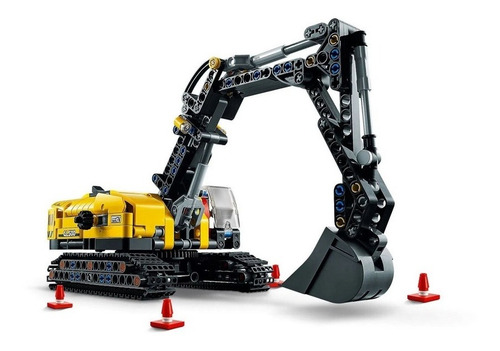 Imagem 3 de 10 de Lego Technic 2 Em 1 - Escavadeira Para Trabalhos Pesados