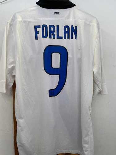Camiseta Diego Forlan Inter De Milan 2012 Autografiada (Usado)