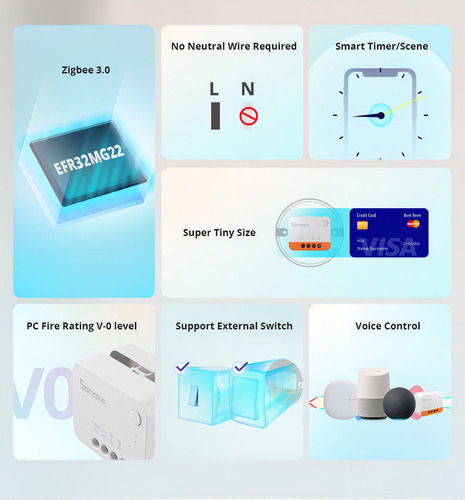 Sonoff Zb Mini L2 Extreme Zigbee 3.0 Interruptor Sem Neutro