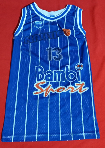 Camiseta De Basquet Club Náutico Sportivo Avellaneda 