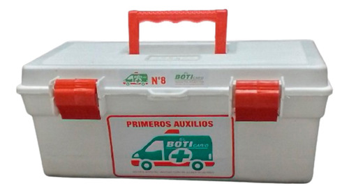 Botiquín Primeros Auxilios N° 8 (fabricante Directo) 