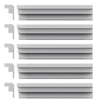 Comprar Pack 5 Molduras De Telgopor Rectas 19 X 32 Mm -  Rinde 10 M