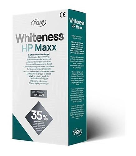 Whiteness Hp Maxx 35% Kit 3 Pacientes - Blanqueadores - Fgm