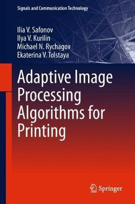 Libro Adaptive Image Processing Algorithms For Printing -...