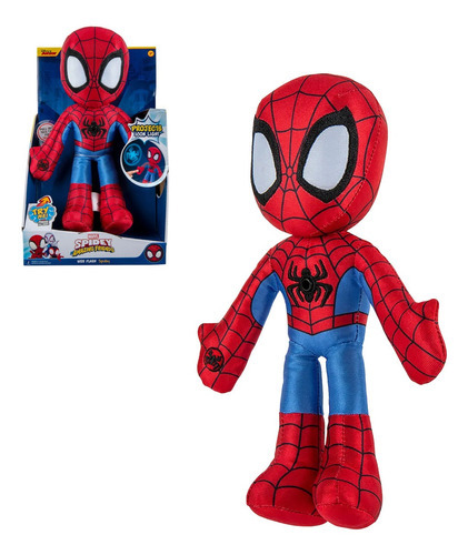 Pelúcia Homem Aranha Com Som E Luz 22cm Spidey 3532 - Sunny