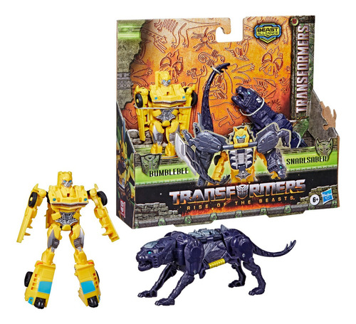 Muñecos Hasbro Transformers Trf7 Bumblebee y Snarlsaber