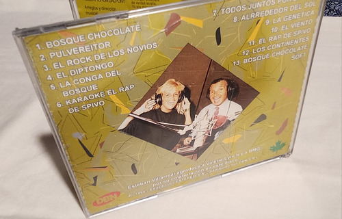 Bosque Chocolate / Esteban Villareal Valeria Lynch Cd 1994 (Usado)