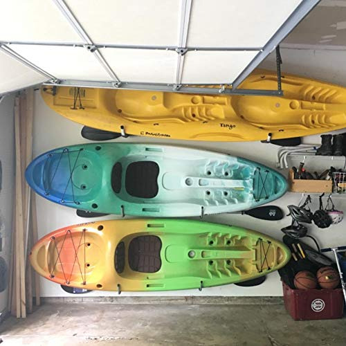 Colgador De Ganchos Para Almacenamiento De Kayak Y Tablas