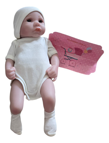 Muñeca Newborn Bebé Recién Nacido Articulada 28 Cm Silicona
