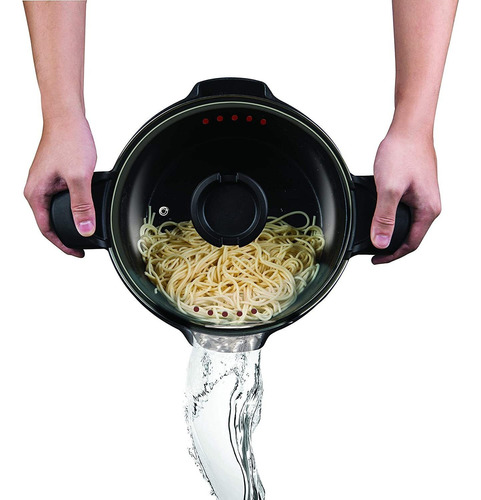 Masterpan 5 Qt. Non-stick Stock N Pasta Pot W/ Locking H...