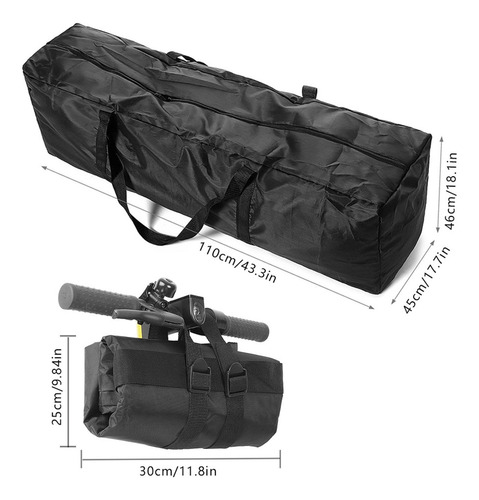 Bolsa De Scooter Plegable, Bolsa De Hombro, Protector,