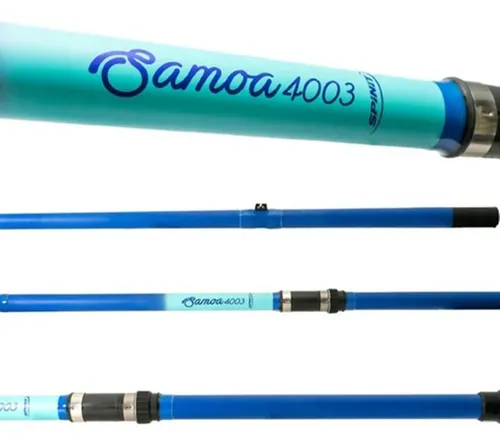 Caña Spinit Samoa 4003 4 Mts 3 Tramos Lance De Costa Frontal