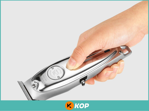 Recortadora Kemei Recargable KM-1949 plateada