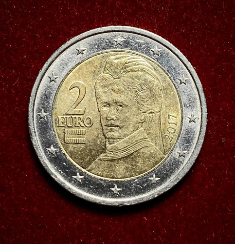 Moneda 2 Euros Austria 2017 Km 3143 Bimetalica