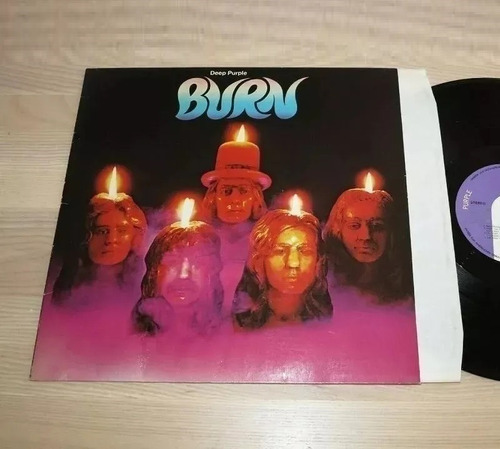 Vinilo Deep Purple Burn 1974 Original Lp Germany