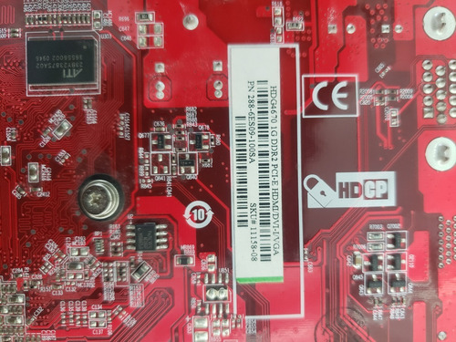 Tarjeta De Video Sapphire Hdg 4670, 1gb Ddr2, Hdmi, Directx (Usado)