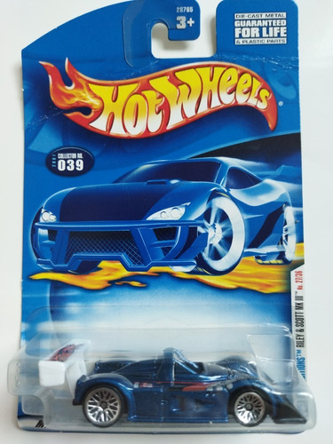 Hot Wheels Riley And Scott Mkiii First Edition 2001 Daño An1